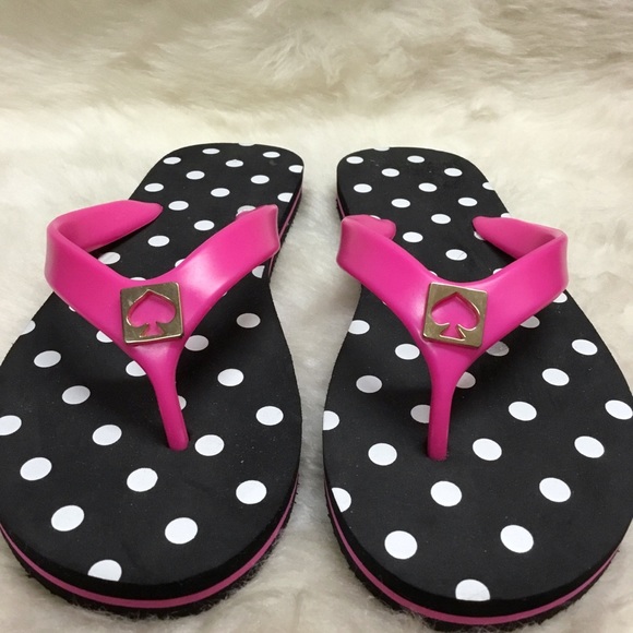 Kate Spade Polkadot Flip Flops - Picture 7 of 7